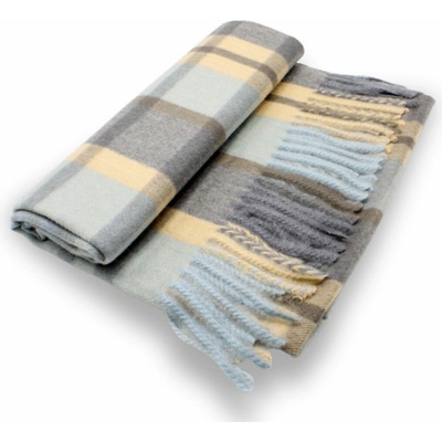 Krumlovanka zimní Cashmere Sensation modrá hřejivá P-72655-G