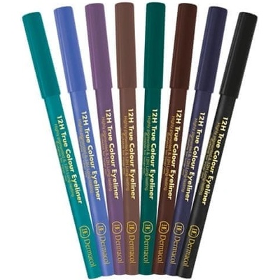 Dermacol 12H True Colour Eyeliner dřevěná ceruzka na oči gre 5 2 g