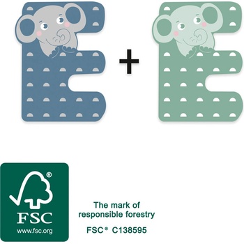 Small Foot písmeno E