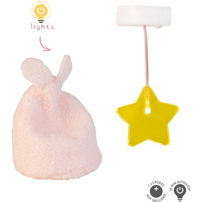 Lundby lampa hvězda a vak na sezení