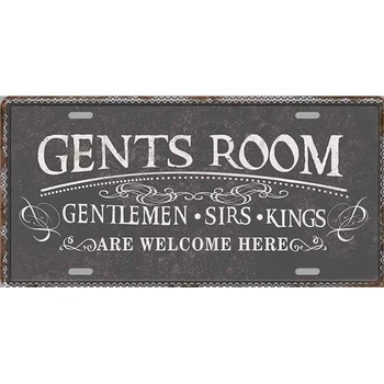 Ceduľa Gents Room