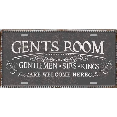 Ceduľa Gents Room