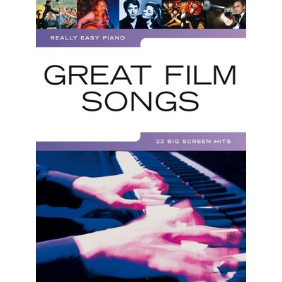 Really Easy Piano 22 veľkých filmových hitov v jednoduchej úprave pre klavír