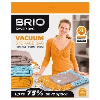 BRIO Плик за вакуумиране на дрехи Brio XL размер 100х80см (Q84229)