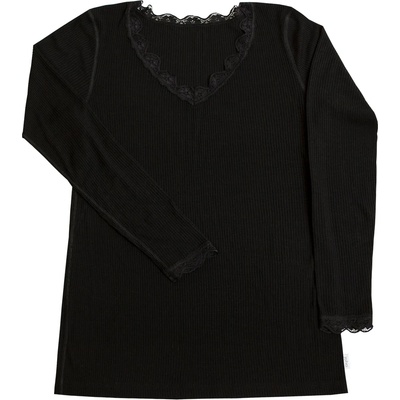 Joha Дамско мериносово термобельо Joha Women's Blouse I L/S 70/30 Merino base layer - Black (115-1438-0114)