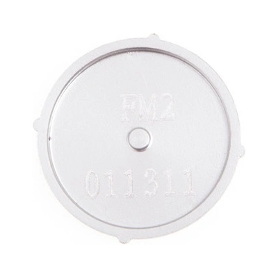AppleMix Stredové tlačidlo pre Apple iPod classic - biele (strieborné)