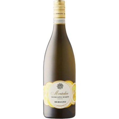 Bersano Monteolivo Moscato d'Asti sladké bílé 2023 5,5% 0,75 l (holá láhev)