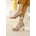 Moda Trend Дамски чехли с ток - Бежови #327488 (327488_Бежов)