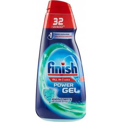 Finish Power All in1 Gél do umývačky riadu 650 ml
