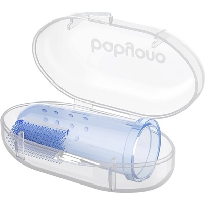 BabyOno První kartáček na zoubky modrý