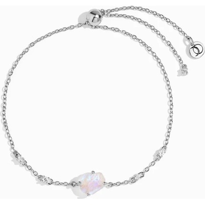 Royal Fashion DR24372B-SILVER-MOONSTONE-TOPAZ