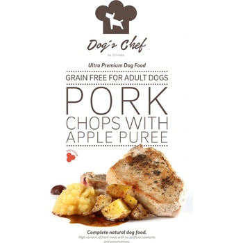 Dog's Chef Pork Chops with Apple Puree 0,5 kg