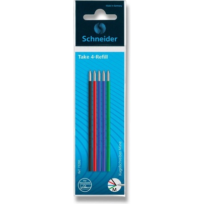 Schneider Náplň do kuličkového pera Take 4 4 barvy 77290 274489
