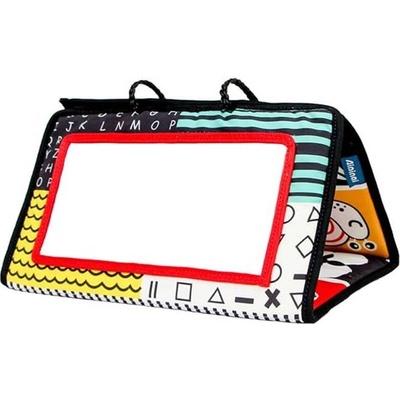 Smart Baby Меката бебешка играчка Smart Baby - С картинки и огледало (ACT221-2)