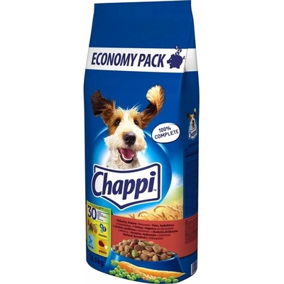 Chappi s hovězím masem kuřecím masem a zeleninou 13,5 kg