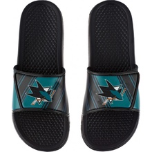 FOCO Pánské pantofle San Jose Sharks Legacy Velcro Sport Slide Slipper