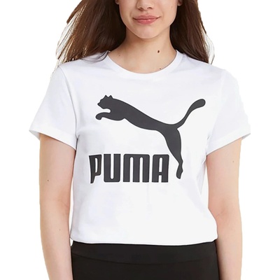 Classics Logo Tee 530076 02 Biela