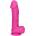 Toyz4Lovers Гъвкаво реалистично дилдо от 100% силикон Berry Pink