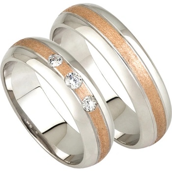 Zlaté snubní prsteny SP-213