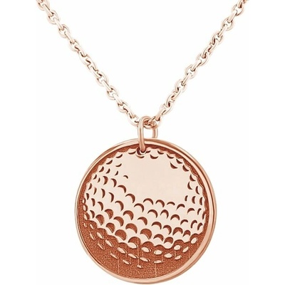 Eppi Přívěsek míč s gravírem dle vaší volby Golf P46027