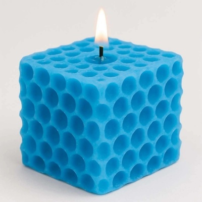Svíčkománie3D Zajímavý patvar modrá 90 g