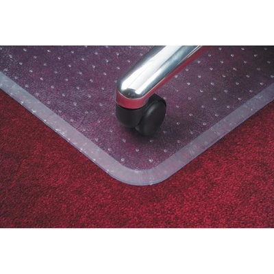 Q-connect Podložka pod stoličku na koberce v tvare T 134x114,3cm