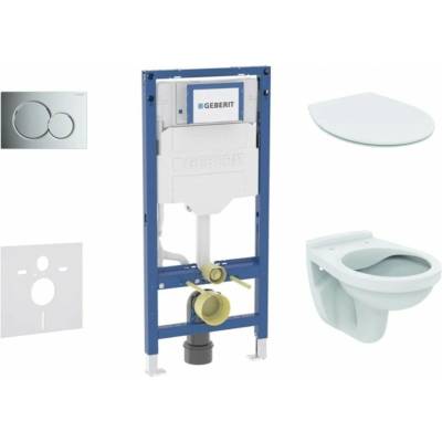 Geberit Duofix s tlačidlom Sigma01 SANI11CD1101