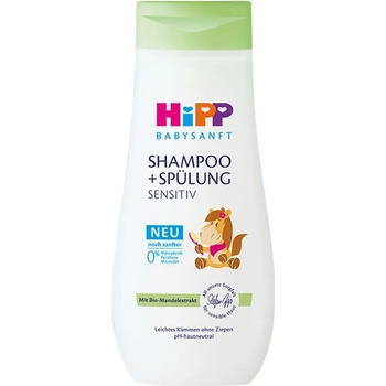 Image 1 of HiPP Шампоан за лесно разресване Hipp Babysanft - Без сълзи, 200 ml