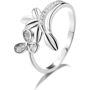 Silenti Jewelry Сребърен пръстен "Пробуждане" - 6 - 52мм (16.6мм диам. )