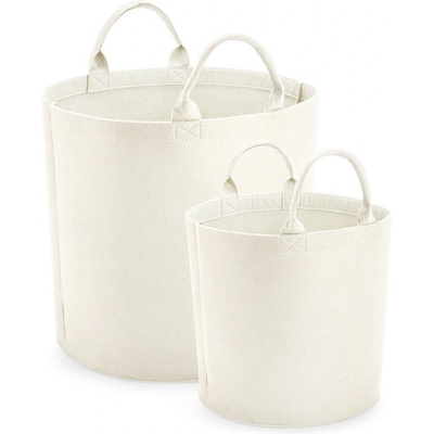 BagBase Úložný koš BG 728, plstěný COT520728v5501-soft white S Bílá