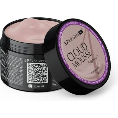 Excellent Pro stavební gel Cloud Mousse Beige 1 50g