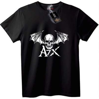 NOONEBRAND Тениска A7X Черепни крила - S, White