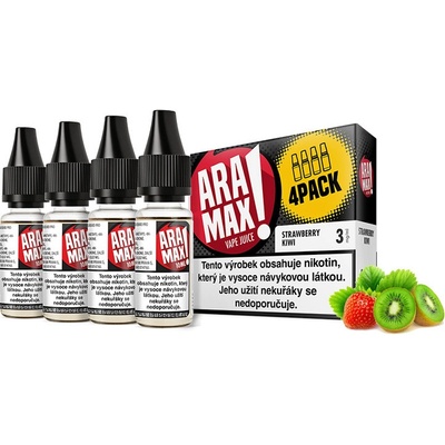 Aramax Strawberry Kiwi 4 x 10 ml 6 mg