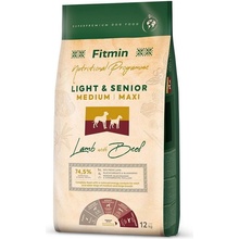 Fitmin Light Senior Medium Maxi Lamb & Beef 12 kg