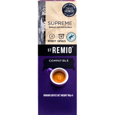 St Remio Кафе капсули St. Remio Supreme съвместими с Caffitaly, 10 капсули