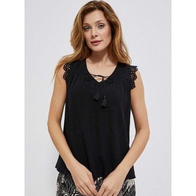 Moodo Блуза за жени Moodo Moodo | Cheren | ЖЕНИ | XS