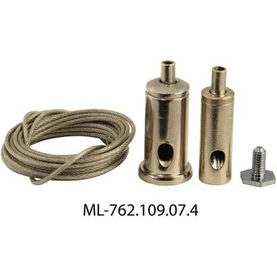 ML-762.109.07.4 Sada k zavěšení pro ZN, ZR, ZQ (1x koncovka, 1x úchyt, 1x lanko 2 m)