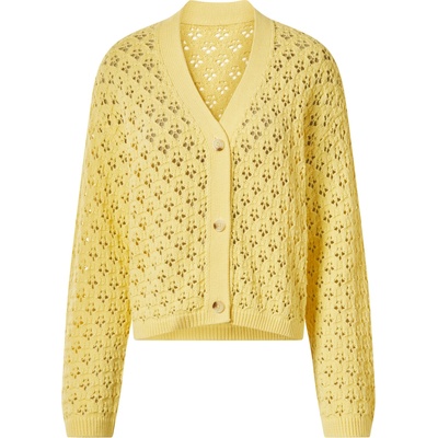 esmara Dámský kardigan z BIO bavlny žlutá – Zbozi.Blesk.cz
