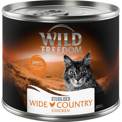 Wild Freedom Adult Sterilised kuracie 6 x 200 g