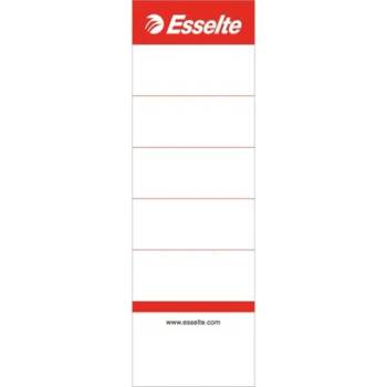 Esselte Заместващ етикет за папки, двустранен, 50x158 mm, ESSELTE, бял 810801 (810801)