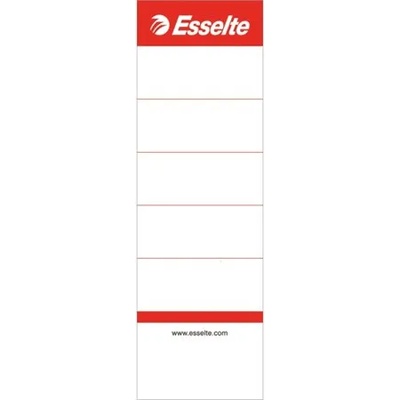 Esselte Заместващ етикет за папки, двустранен, 50x158 mm, ESSELTE, бял 810801 (810801)