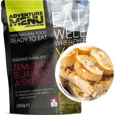 Adventure Menu Žemlovka s jablky a se skořicí 250 g