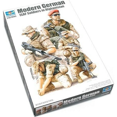 Trumpeter Modern German ISAF Soldiers In Afghanistan 1:35