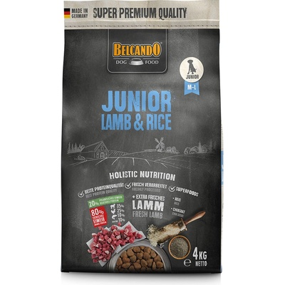 Belcando Junior jehněčí a rýže 4 kg