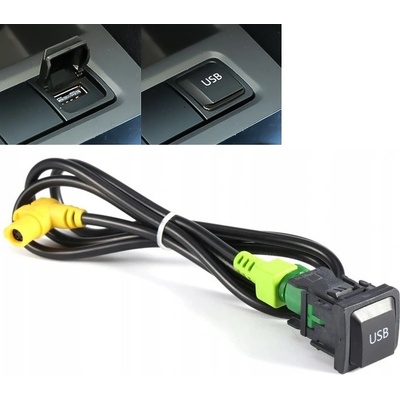 USB KABEL VW VOLKSWAGEN RCD510 RCD310 ZÁSUVKA VW