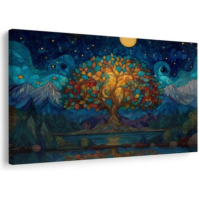 Obraz strom života pod hvězdami - 60x40