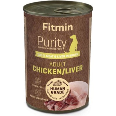 Fitmin Purity Възрастен Пиле и Черен дроб 400 г