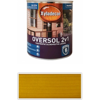 XylaDecor Oversol 2v1 0,75 l Přírodní dřevo