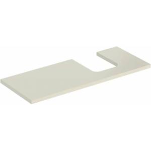 Geberit Плот за мивка Geberit One с десен изрез 120 см, гланц, пясъчно сиво (505.315.00.4)