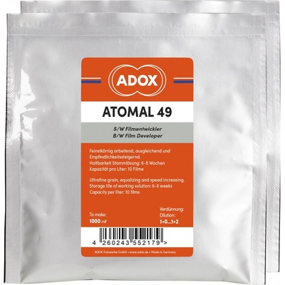 ADOX ATOMAL 49 negatívne vývojka 1 l na 10 filmov